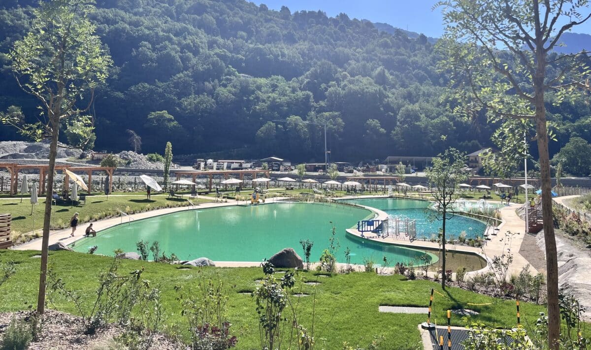 Bassin de baignade Roquebillière