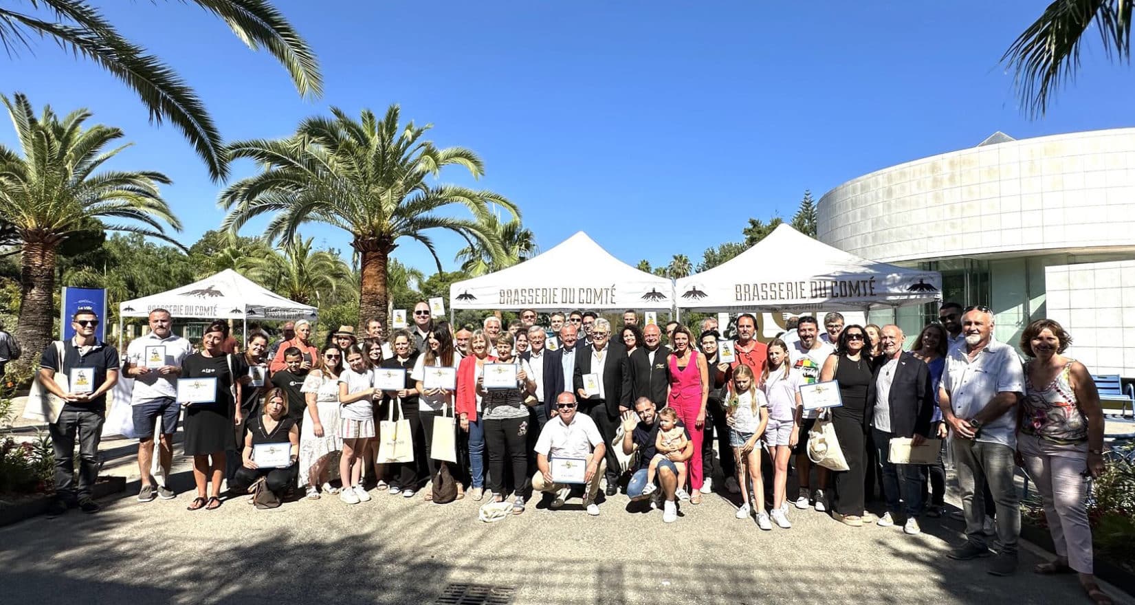 Remise du Label Cuisine Nissarde 2024/2025 au parc Phoenix de Nice