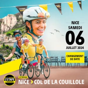 Affiche L'Etape du Tour Nice 2024 en français