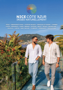 Couverture du guide "Nice Irisée naturellement" 2024/2025