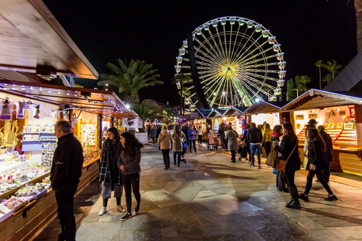 Village de Noël à Nice