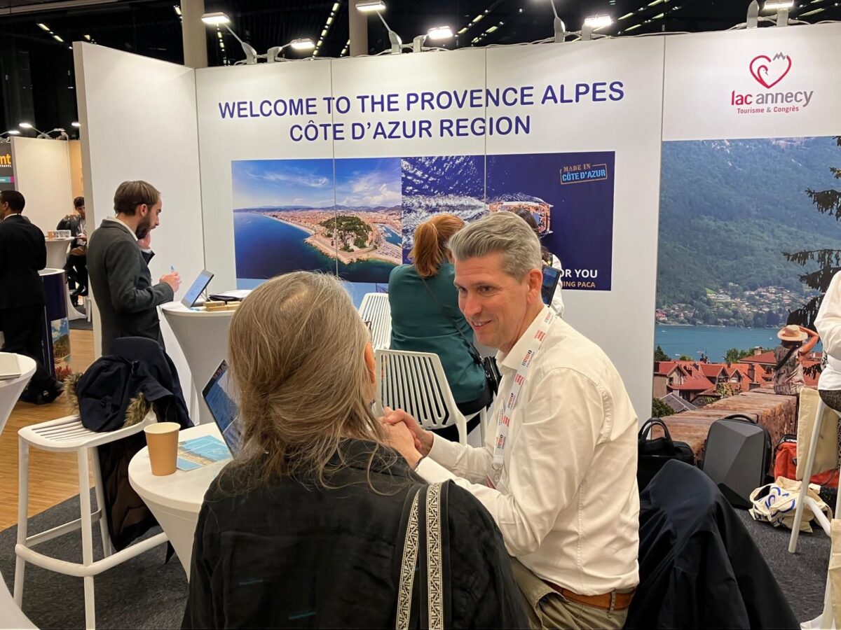 Stand Nice au salon Travel Meet Stockholm 2024