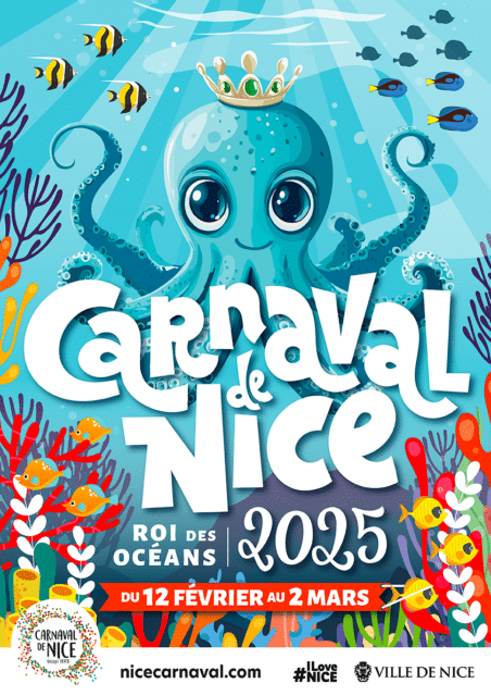 Affiche officielle Carnaval de Nice 2025